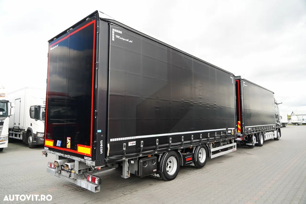 DAF XG 480 / COMBINAȚIE TANDEM / 120 M3 / DRIVE-THROUGH / AER CONDIȚIONAT PARCARE / WECON / PUNTE RELAXABILĂ / ȘINGURI PENTRU STICLE / SAF / 2023 - 3