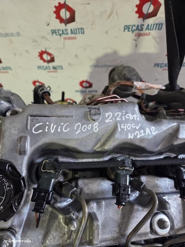 Motor Combustão Honda Civic Viii Hatchback (Fn, Fk) - 2