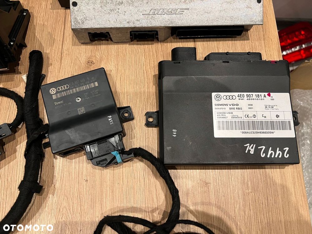 zestaw mmi 3g lift bose audi a8 d3 komplet - 4