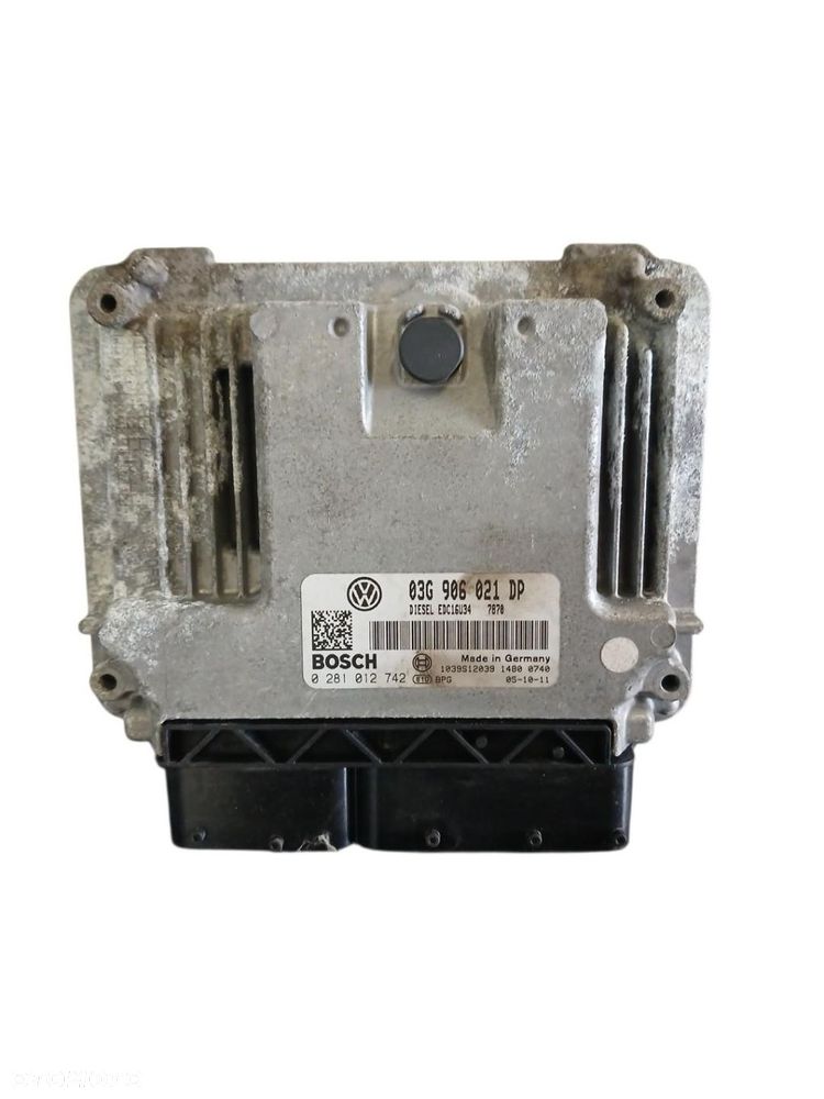 KOMPUTER SILNIKA VW PASSAT B6 1.9 TDI 03G906021DP 0281012742 PASSAT B6 - 2