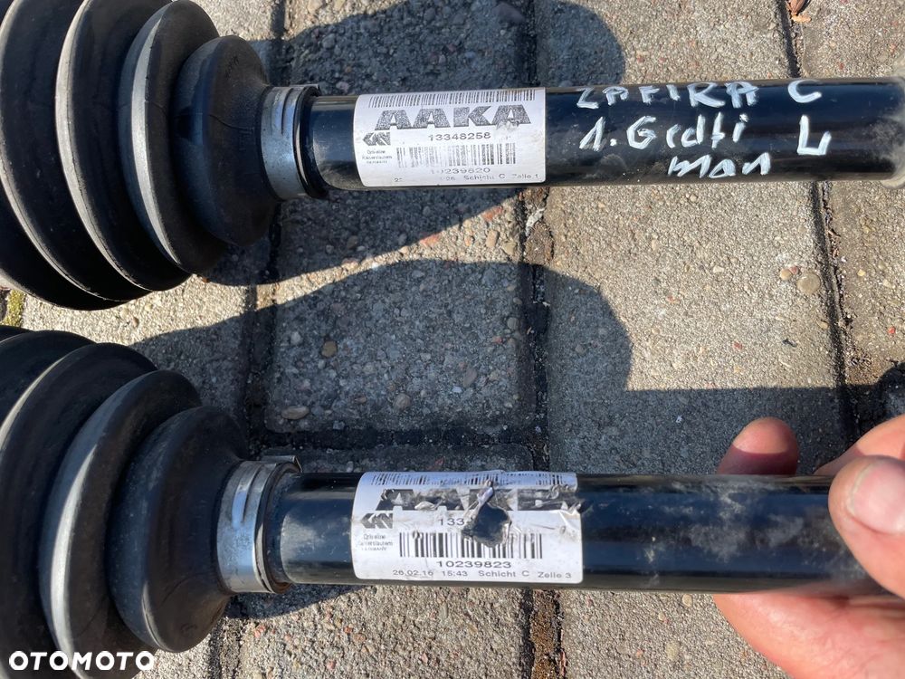 OPEL ZAFIRA C PÓŁOŚ KRÓTKA DŁUGA LEWA PRAWA 6-BIEGÓW 1.6 CDTI - 2