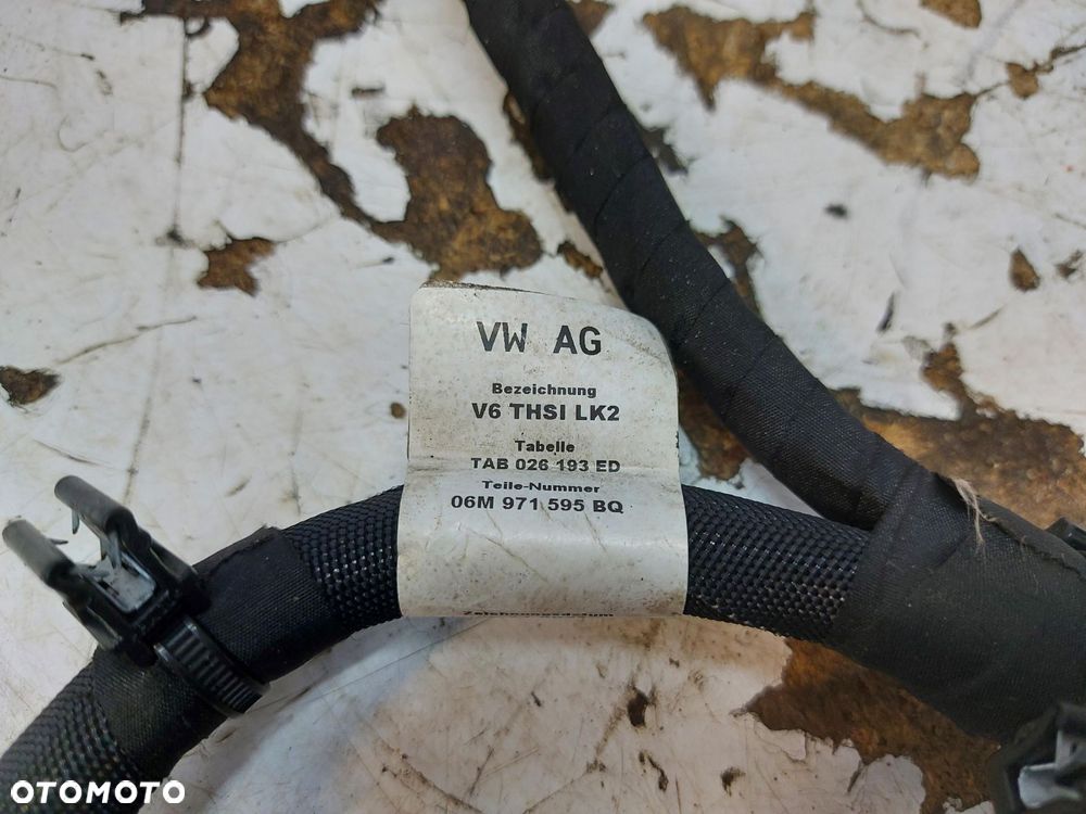 Audi Q7 II LIFT wiązka instalacja na silnik silnika 3.0 tfsi 06m971595bq - 3