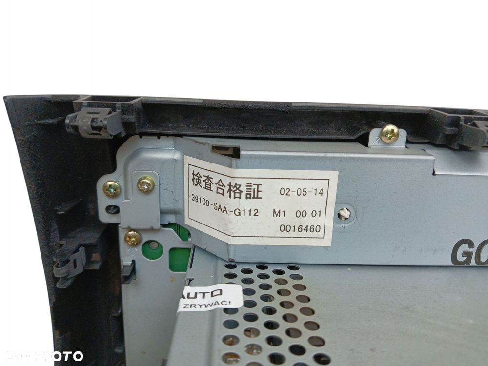RADIO CD PANEL NAWIEWU HONDA JAZZ II (2002-2004) 39100-SAA-G112 - 5