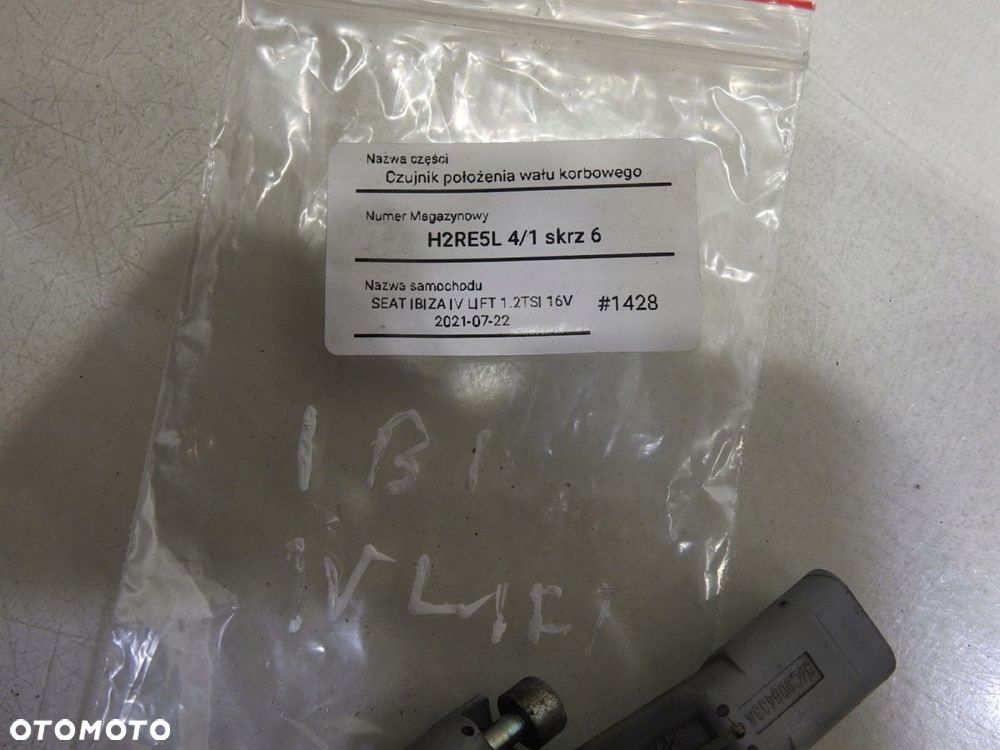 CZUJNIK POŁOŻENIA WAŁU SEAT IBIZA IV 6J 1.2 TSI - 5