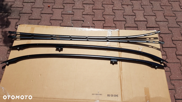 RELINGI DACHOWE Z LISTWAMI BMW E91