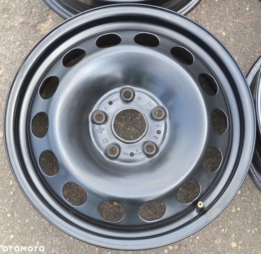 FELGI STALOWE VW SKODA AUDI SEAT 5x112 6J16 ET 48 x4szt F-443 - 6