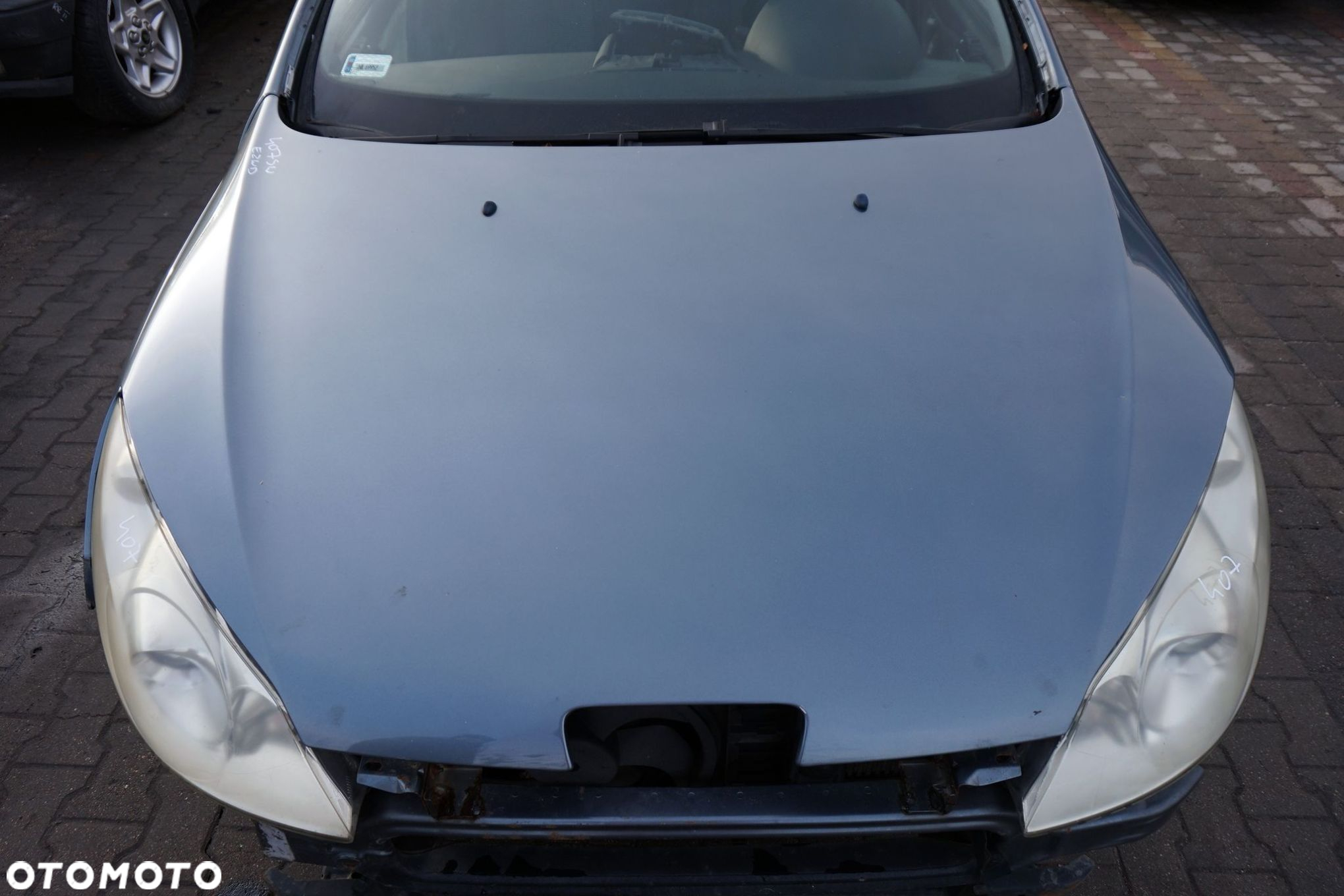 MASKA POKRYWA SILNIKA 407 SW EZWD SZARY PEUGEOT 2004-2007 - 2