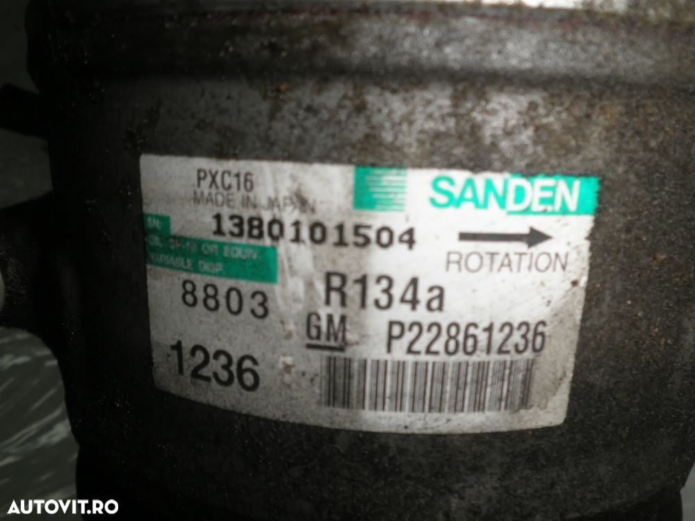 Compresor AC Opel Insignia A 2.0 CDTI P22861236 1380101504 - 3