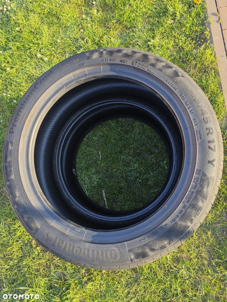 225/45R17 opony Continental letnie. Super stan. 2021r. Wysyłka montaż - 5