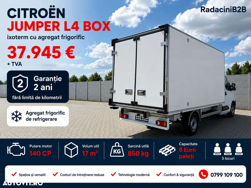 Citroën Jumper BOX Izoterm cu agregat inclus - 2