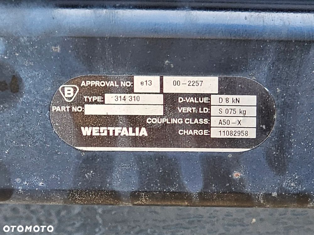 HAK HOLOWNICZY WESTFALIA ODPINANY WIĄZKA GNIAZDO 13 PIN MODUŁ OPEL ASTRA H CABRIO 3 DRZWI - 12