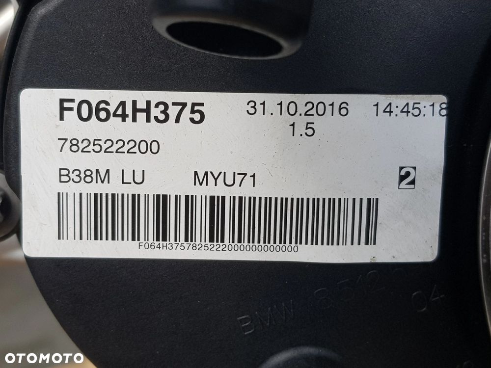 Silnik B38A15A B38 1.5i BMW X1 F48 F40 MINI F55 F56 - 6