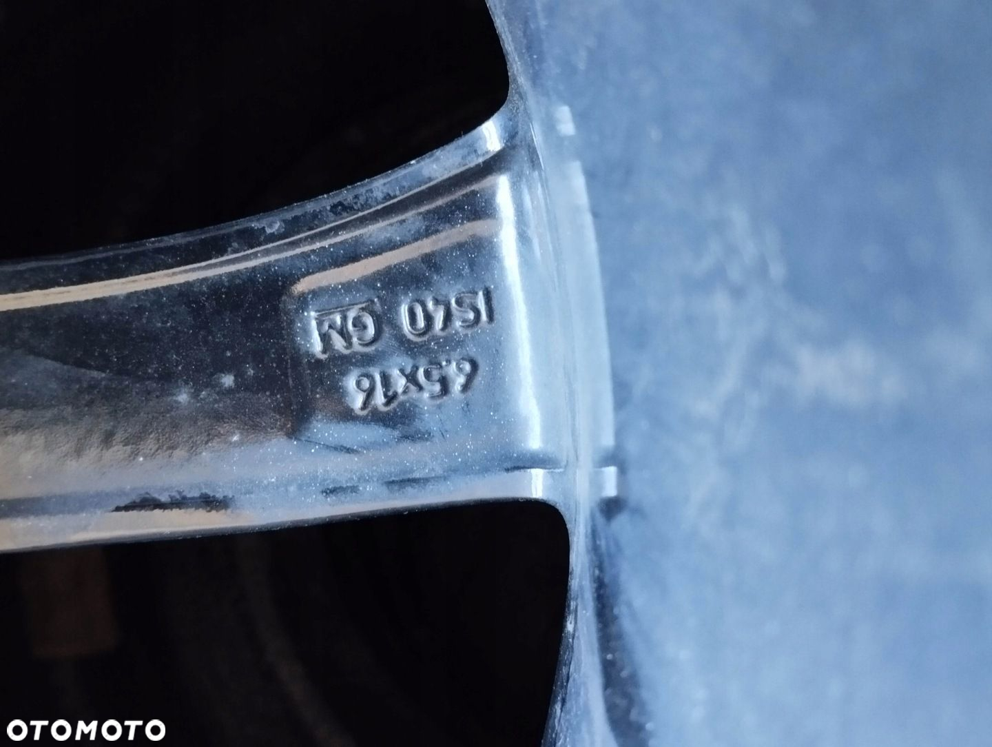 OPEL CORSA FELGA ALU 1 SZT 4X100 6,5 X 16 ET40 - 2