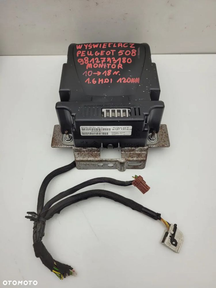 HEAD UP RZUTNIK HUD WYŚWIETLACZ PEUGEOT 508 I 10-18r - 1