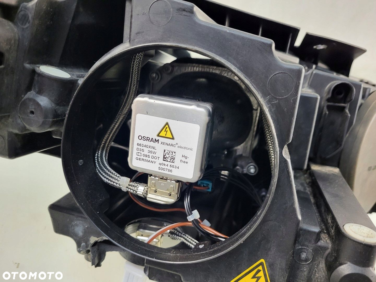 VW PASSAT CC B7 LIFT LAMPA XENON PRZETWORNICA LEWY PRZÓD UK - 16