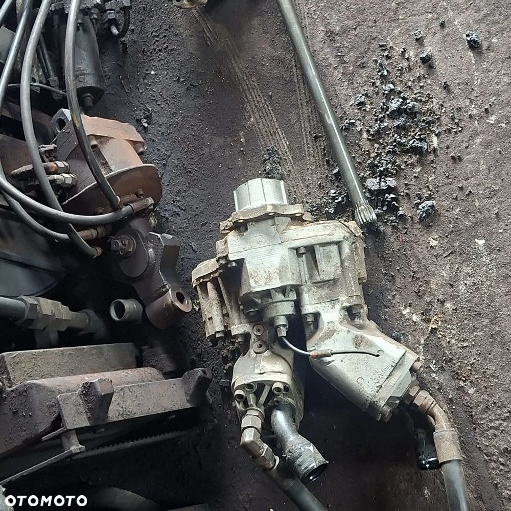 Przystawka hydrauliki Scania na 2 pompy hds, dźwig żuraw do drewna drzewa dłużycy - 5