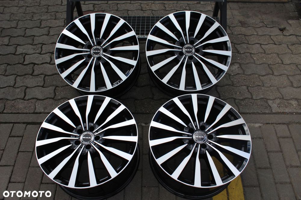 mak 20cali 5x112 et22 9,5j mercedes glc glk 204x gle h1gle r w251 sls w177 - 2