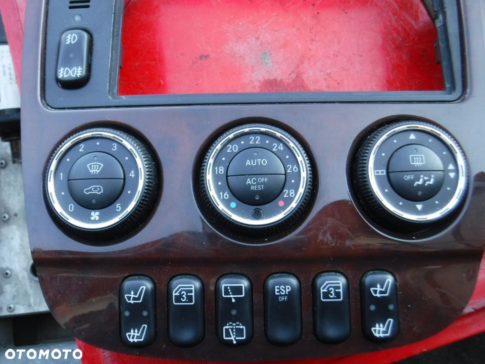 Mercedes ML Lift W163 ramka drewno komplet dekory - 7