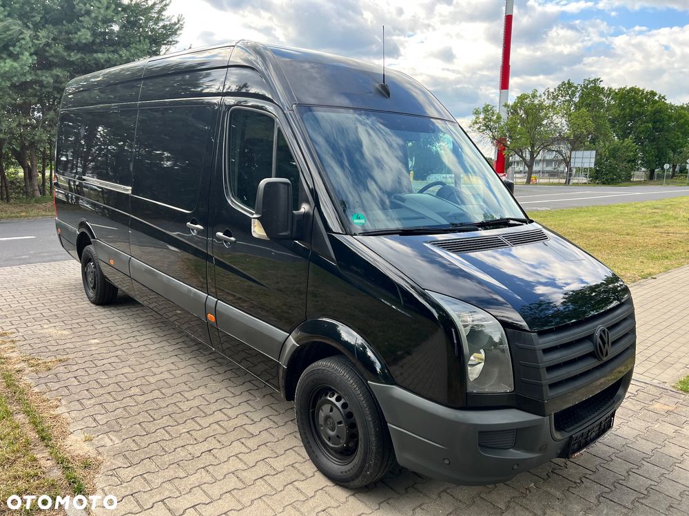 Volkswagen Crafter 2.0 TDI 163KM 2016 rok  Maxi Jumbo Czarny - 4