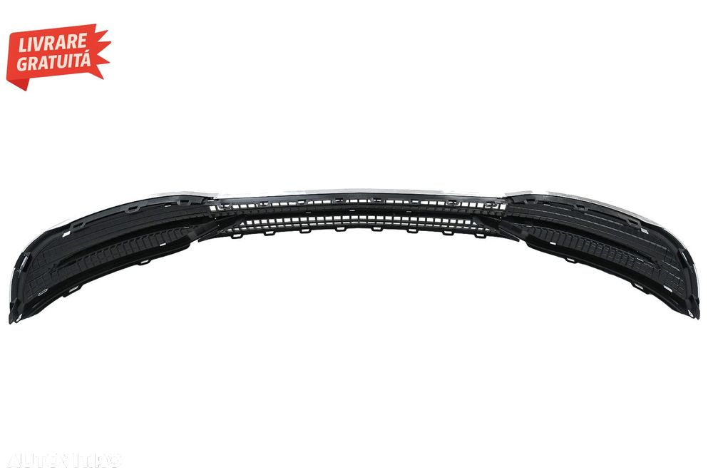 Accesorii Bara Fata Mercedes S-Class W222 Facelift Sedan (2017-2020) Chrome M-Desi- livrare gratuita - 6