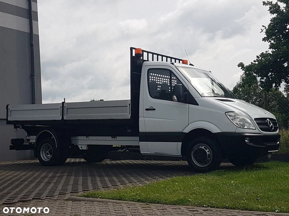 Mercedes-Benz SPRINTER WYWROTKA 3-STRONNA BLIŹNIAKI 4,19x2,04 KIPER KLIMA 516CDI - 29