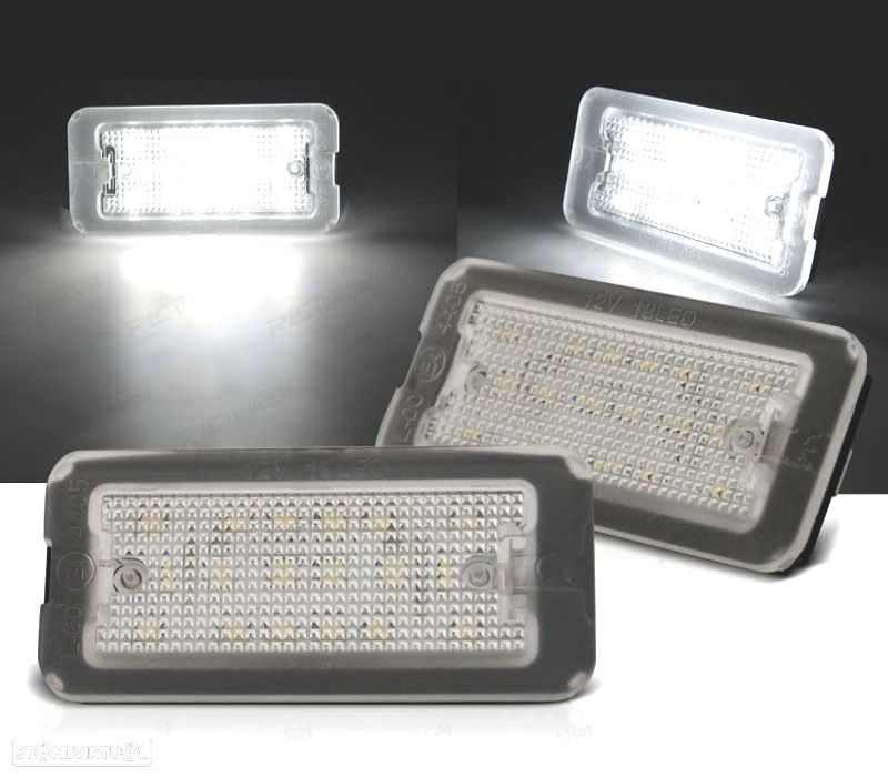 PLAFONES LED MATRÍCULA PARA FIAT 500 E 500C 2007-2016 - 1