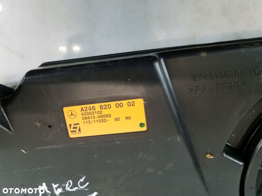 subwoofer głośnik mercedes-benz a-klasa w176 a2468200002 - 4