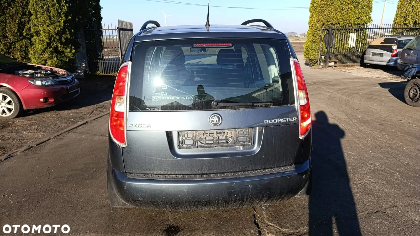 34094 skoda roomster 2014r 1.4 16v CGGB na części skrzynia LVC lakier LF7Y - 12
