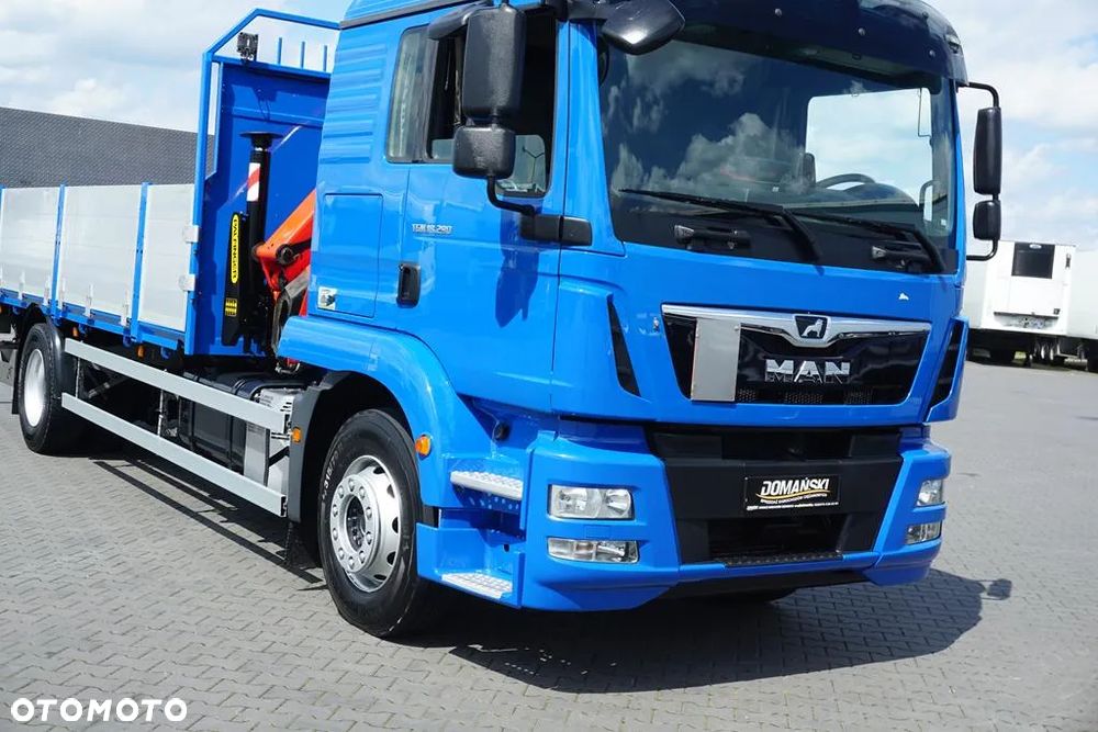 MAN TGM / 18.290  / SKRZYNIOWY + HDS + WINDA / PALFINGER PK 12002 / WYSIĘG 10 M - 20