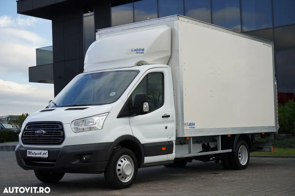 Ford TRANSIT / CONTAINER - 4.2 M / DHOLLANDIA LIFT / GVWR: 3500 KG / IMPORTAT - 1
