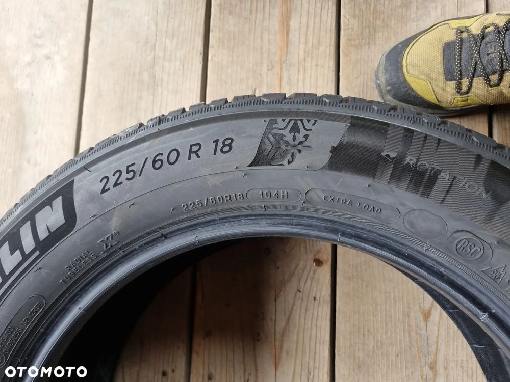 Opony MICHELI PILOT ALPIN 5 ZP RSC 225/60R18 104H 2025r,2x5,7mm bdb stan - 8