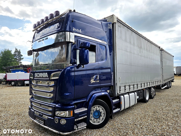 Scania R450 6X2 / ZESTAW PRZEJAZDOWY 120m3 / FULL OPCJA / ZŁOTY KONTRAKT / GWARANCJA