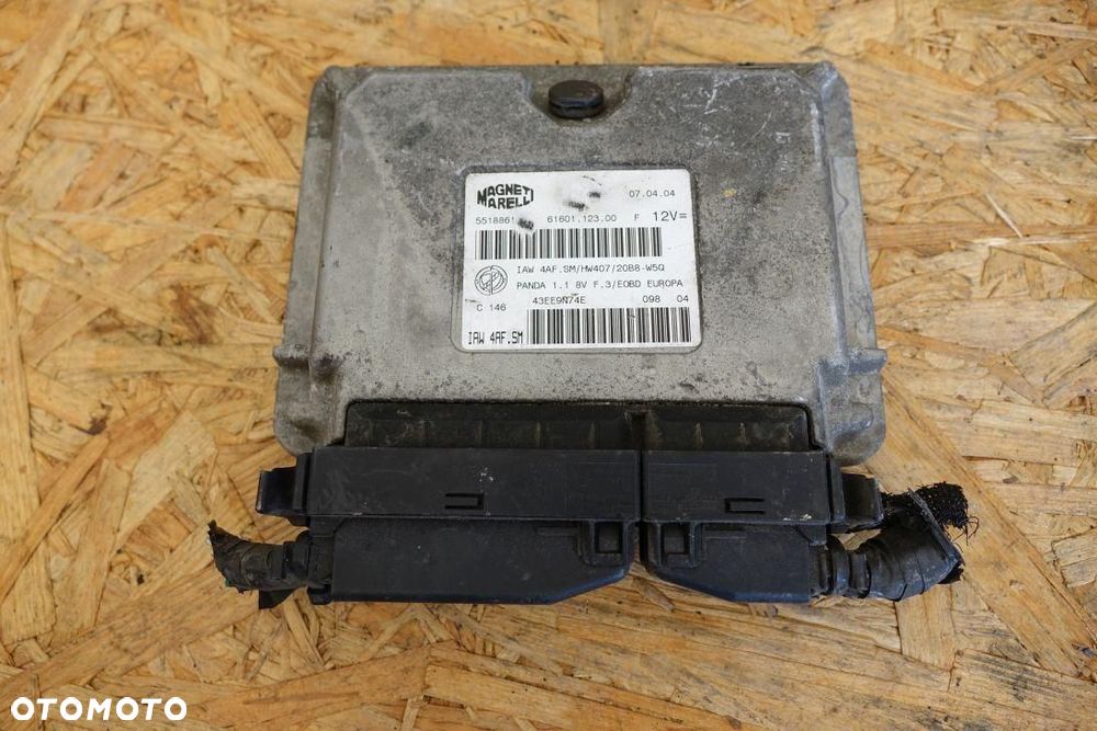 STEROWNIK SILNIKA ECU KOMPUTER FIAT PANDA II 1.1 8V IAW 4AF.SM