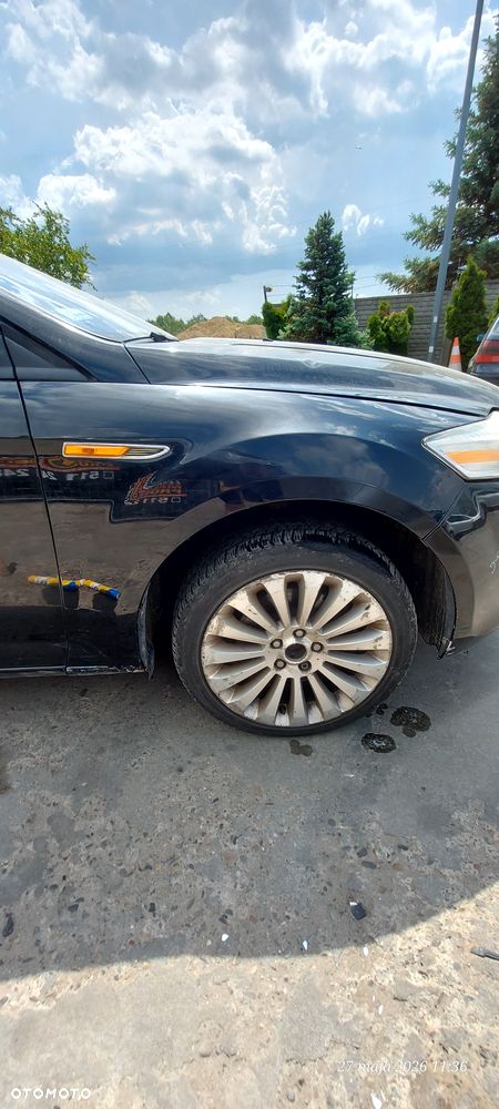 Mondeo Mk4 Błotnik Przód Przedni Prawy Kolor G6 Czarny - 1