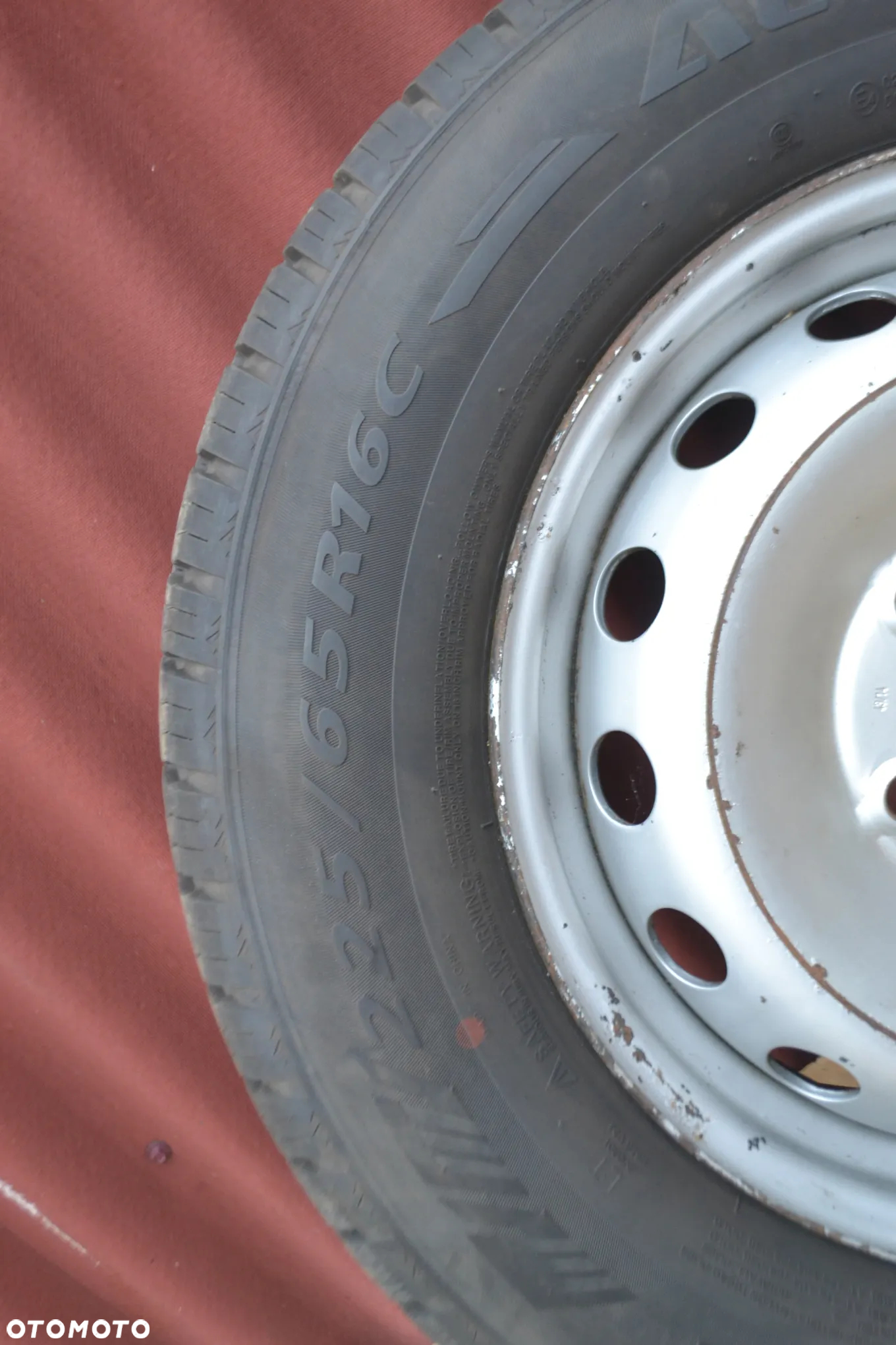 RENAULT MASTER III IV OPEL MOVANO Koła Koło Zapas Zapasówka Zapasowe Opona Opony Felga Felgi - 3
