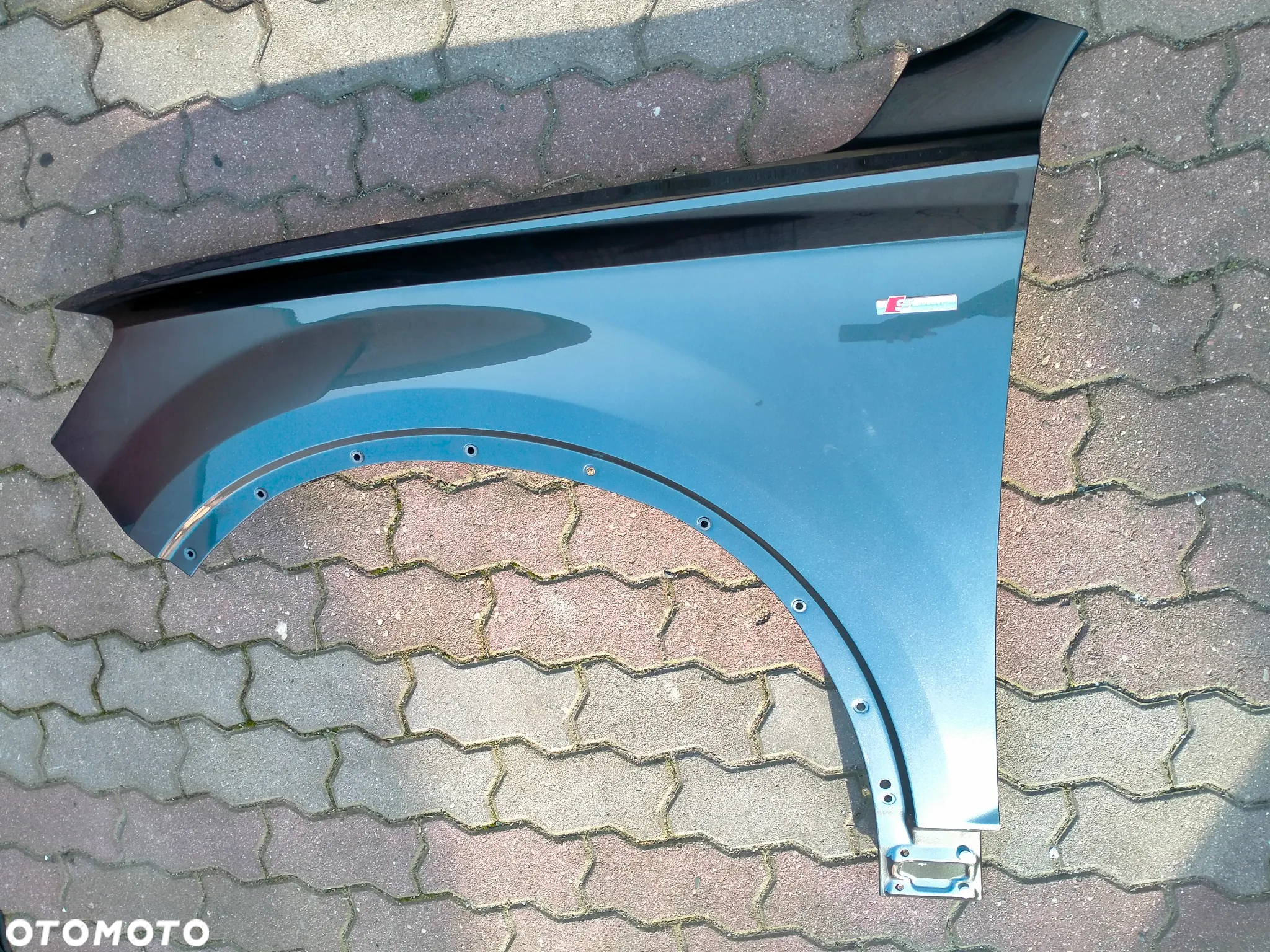 AUDI Q7 4M LIFT S-line / LZ7S / MASKA / ZDERZAK / LAMPA LAMPA / BŁOTNIK / PAS PRZEDNI PRZÓD KOMPLETNY / ORYGINAŁ - 20