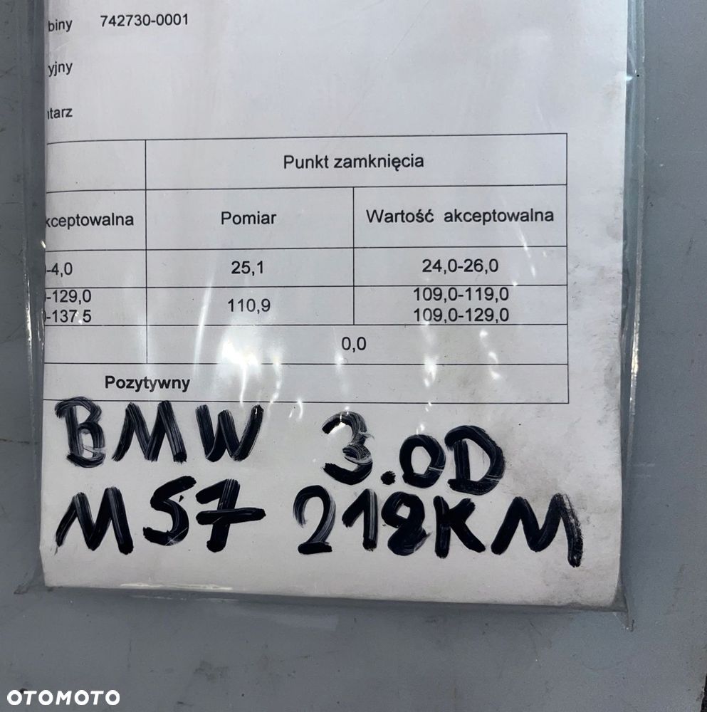 turbosprężarka 3.0 bmw x5 742730 752730 + rabat 300zł opis - 5