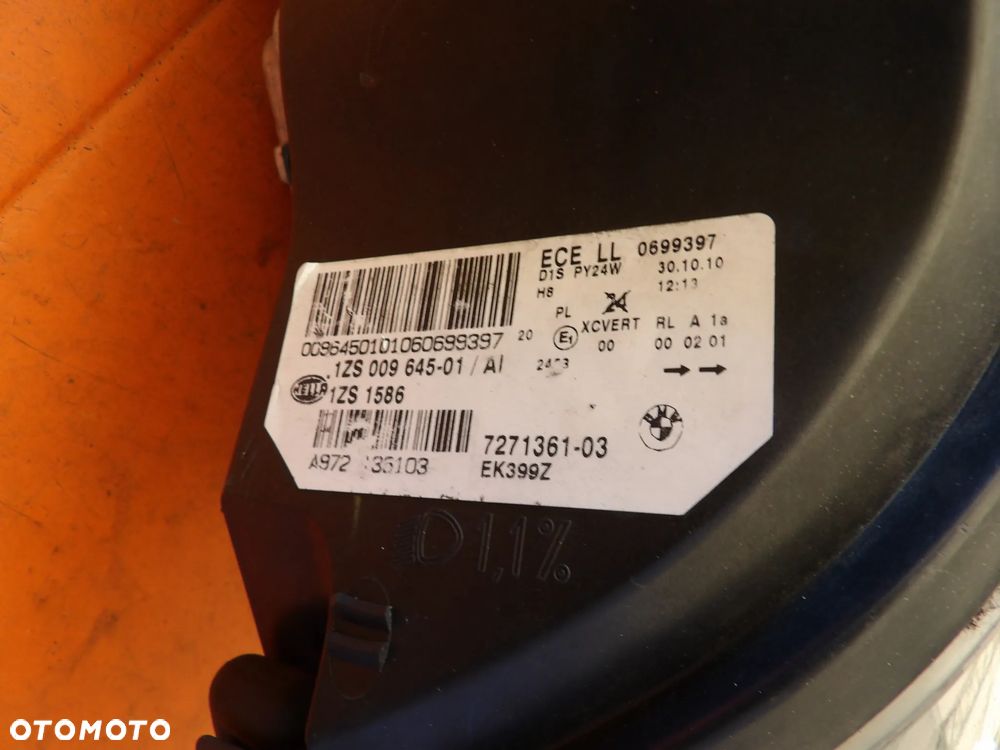 BMW - E71,X6 - XENON - URWANE UCHO - LEWA LAMPA PRZEDNIA - EUROPA - 7271361 - 12