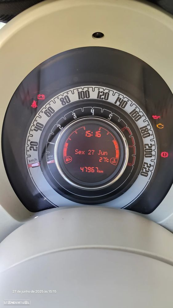 Fiat 500 1.2 Lounge - 13