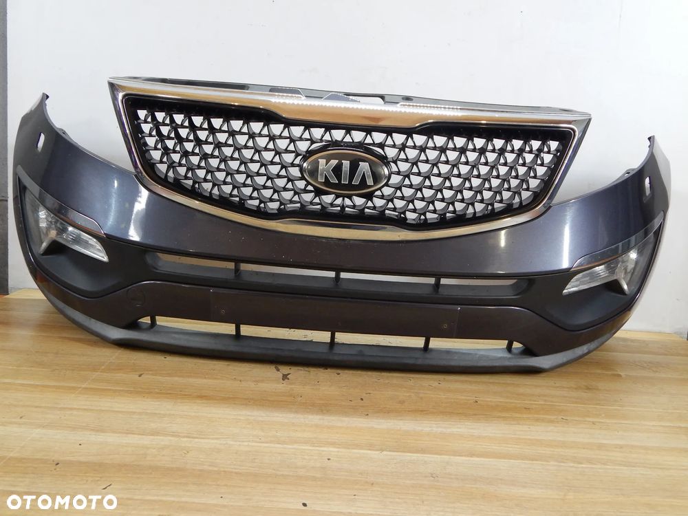Zderzak kompletny przód Kia Sportage III 10-16 Lift kolor BE Łuków części - 1