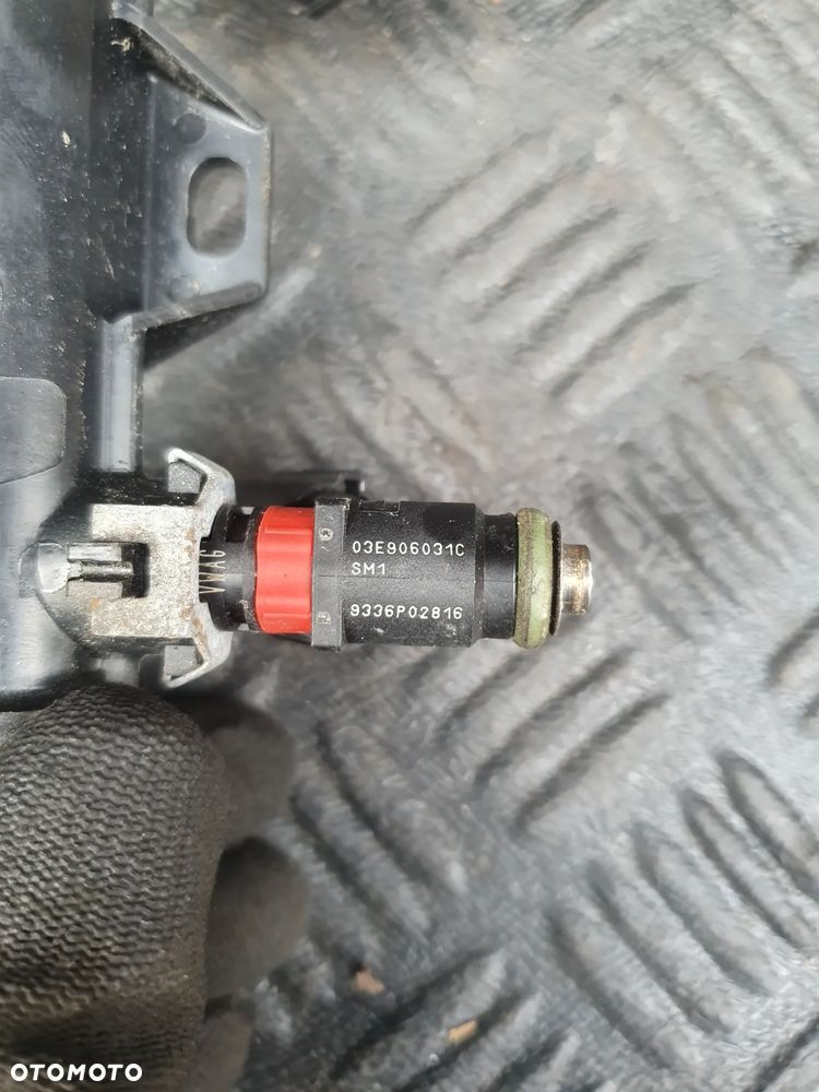 Listwa wtryskowa wtryski 1.2 12V HTP CGP Ibiza Fabia Rapid Polo V Roomster 03E906031C - 2