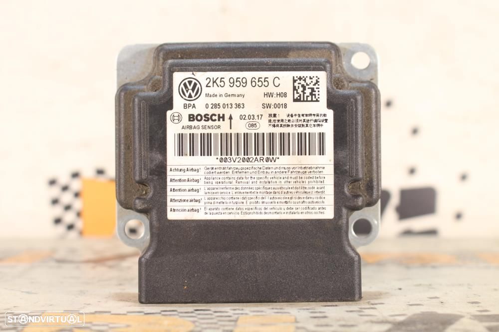 Centralina De Airbags Volkswagen Caddy Iv Caixa (Saa, Sah)  2K5959655c - 1