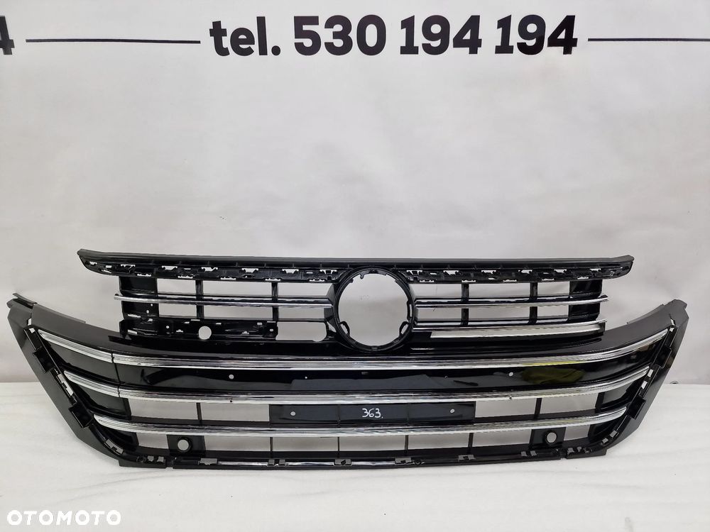 VW ARTEON 3G8 LIFT R-LINE 19- ATRAPA / GRILL PRZEDNI PRZÓD +LED / DRL LEWY , NR 3G8853655E / 3G8853651BA / 3G0853651BB / 3G8853651BD / 3G0853651BE , NR AUKCJI GL363/2 - 1