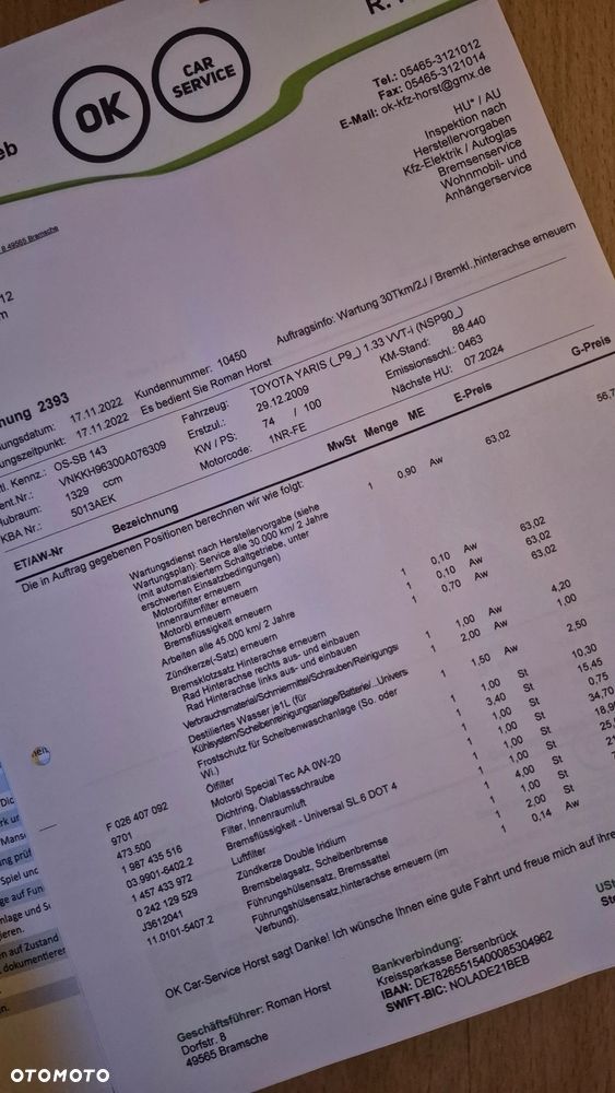 Toyota Yaris 1.33 VVT-i Multi Mode Life - 27
