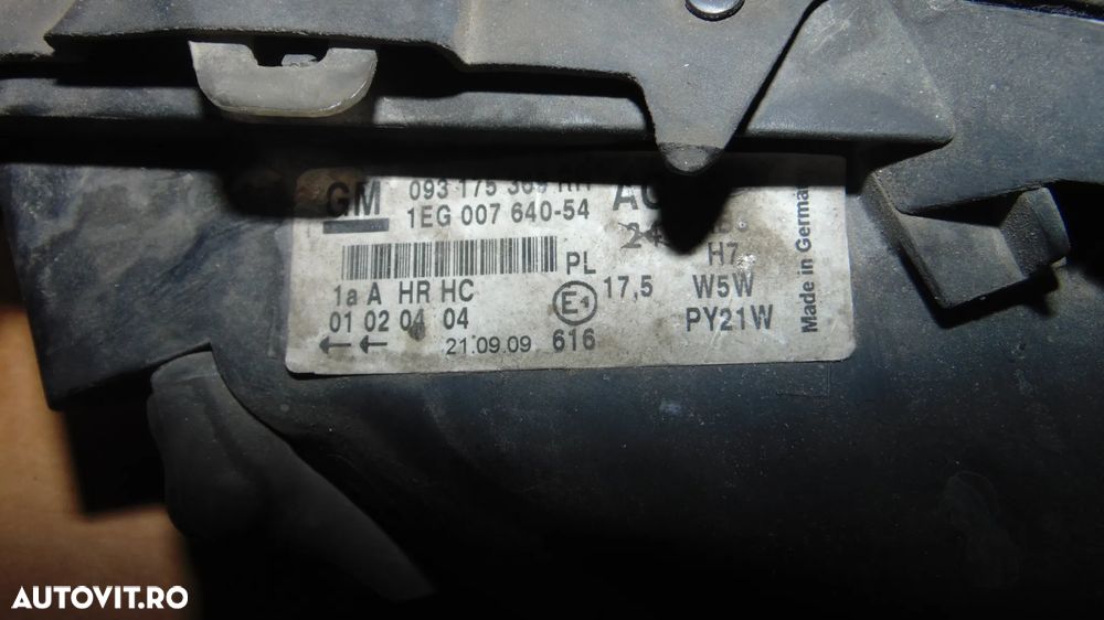 Faruri stanga dreapta Opel Astra G an 1999-2005 - 8
