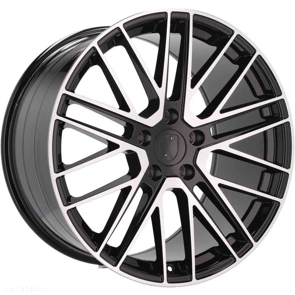 4x Felgi 21 5x130 9.5+11.5 m.in. do PORSCHE Panamera G1 970 G2 971 G3 972 Taycan - I0375 - 2
