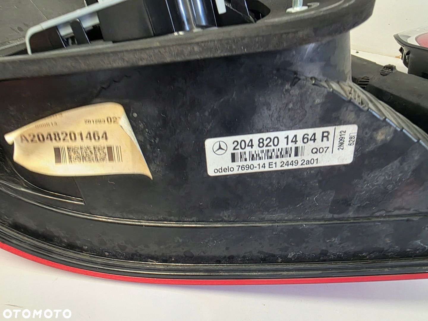 Lampa tył prawy MERCEDES GLK X204 A2048201464 - 7