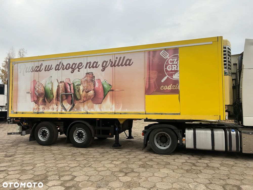 Schmitz Cargobull SKO 18 Z WINDĄ THERMO KING SL-100e / 2 OSIE / 22 PALETY / OŚ SKRĘTNA / ROLETA / SKRĘTNA OŚ NA OBROTNICY / IDEALNA POD DYSTRYBUCJĘ / ŚWIETNIE ZWROTNA KRÓTKA NACZEPA !! - 6