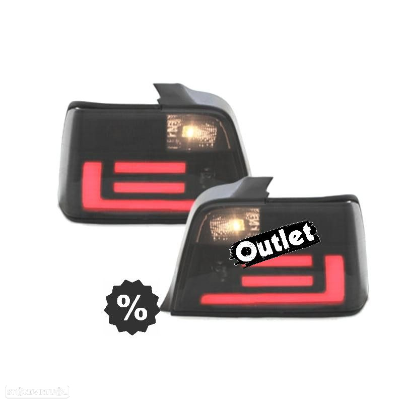 R148714C2 FARÓIS BMW E36 90-99 LED BAR FUMADO - 7