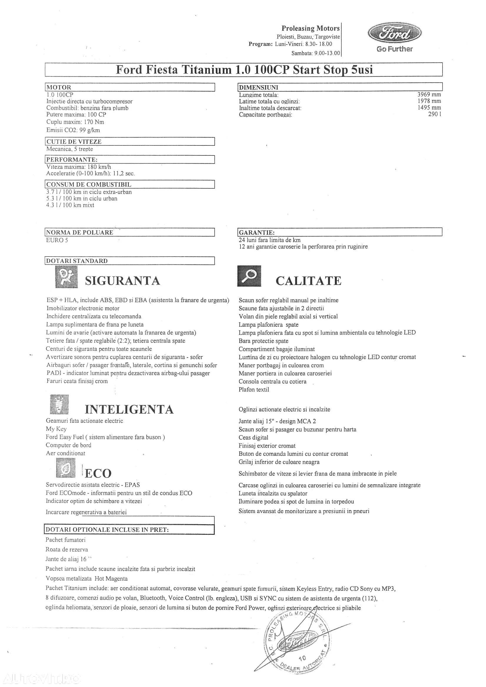 Ford Fiesta 1.0 Start Stop Titanium - 15